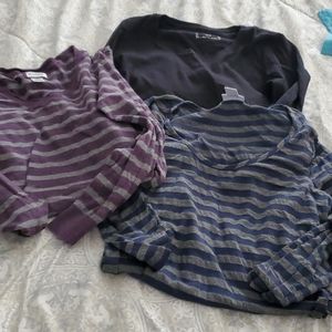 3 maternity tops
